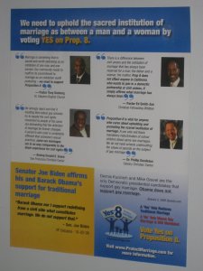 back, yes on 8 obama